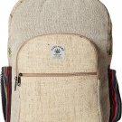 All Natural Handmade Multi Pocket Hemp (THC Free) with Laptop Sleeve - Fashion