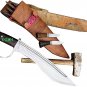 13 inches Kopis D-Guard Handle Kukuri&acirc;�� A Nepalese Version Khopis Knife-Big Spine