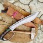 13 inches Kopis D-Guard Handle Kukuri&acirc;�� A Nepalese Version Khopis Knife-Big Spine