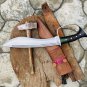 13 inches Kopis D-Guard Handle Kukuri&acirc;�� A Nepalese Version Khopis Knife-Big Spine
