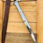 30" straight long sword-Hand Forged VIKING SWORD-Balance-Oil tempered -hand made