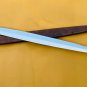 30" straight long sword-Hand Forged VIKING SWORD-Balance-Oil tempered -hand made