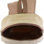 Multi Pocket Hemp Backpack (THC FREE) with Laptop Sleeve - Fashion Cute Travel