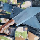 10 Inch Bush Cleaver Rust Free Knife- Farmer Using Handmade Knife from Nepal