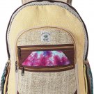 100% Himalayan Pure Hemp Multi Pocket Backpack with Laptop Sleeve