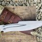 12 Inches Survival Bowie Knife-Carbon steel blade-Full tang Blocker handle