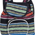 Large Hemp Backpack, Laptop Backpack, Bohemia School Handmade Backpack, Travel
