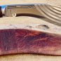 14 Inches Blade 5 Fullers Full Tang Rose Wood Handle Kukri - 100% Handmade