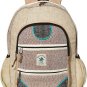 100% Pure Hemp Multi Pocket Backpack ( THC FREE) with Laptop Sleeve - Fashion
