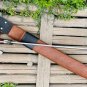 24" Hunting Machete Sword - Eagle Head Knife - Hand forged Full Tang kukri