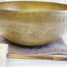 H26 Huge 14" Energetic sacral 'D#' Chakra Healing Tibetan Singing Bowl Made i...