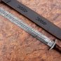 DAMASCUS STEEL SWORD SWISS DAGGER SWORD VIKING SWORD BATTLE SWORD