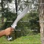HANDMADE CARBON STEEL HUNTIING KNIFE MACHETE KNIFE KUKRI KNIFE TACTICAL KNIFE