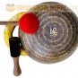 11" Healing Mantra Carved Buddha Root C Note Tibetan Singing Bowl Hand Hammer...