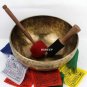 29 cm11.5 inch Antique Full Moon Carved Crown Chakra Healing and Therapy Sing...