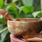 SingingBowlNepal- 7 inches Diameter full moon night singing bowl-yoga bowl-Au...
