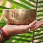 SingingBowlNepal- 7 inches Diameter full moon night singing bowl-yoga bowl-Au...