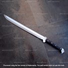 D2 STEEL SHORT SWORD - MACHETE KNIFE COMBAT TACTICAL SWORD WITH SHEATH