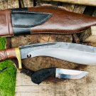EGKH 13"blade Hunting Khukuri- High Carbon Steel Blade,Utility Knife, and Sheath
