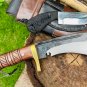 EGKH 13"blade Hunting Khukuri- High Carbon Steel Blade,Utility Knife, and Sheath