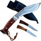 6" Gurkha Full Tang Kitchen Kukri - Hiking - Camping - Traditional Hand Forged