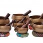 Chakra Healing Tibetan Singing Bowls (Set of 7) for ABCDEFG Chakras By NepaMart