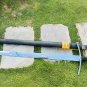42" Blade Customized Long Viking Sword- Carbon Steel with Leather Wrap Handle