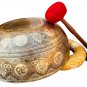 Singing Bowl Nepal-Dancing Siva Extra large 20 inches diameter Handmade Singi...
