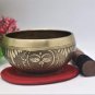 Singing Bowl Nepal-11 cm hand made kasha singing bowl - meditation bowl- soun...