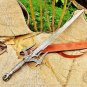 Handmade Damascus Sword Viking Replica Sword, Battle Sword Viking Sword