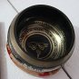 5" Tibetan Meditation Om Mani Padme Hum Peace Singing Bowl with Free Wooden S...
