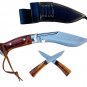6 inch blade Panawal Angkhola Kitchen kukri-Handmade in Nepal-Genuine Full tang
