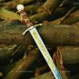 VIKING Sword Handmade Excalibur Sword Hunting Sword inculdes sheath gift for him