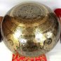 12 inches Yogi Singing Bowl Mantra Carved Sound Healing Tibetan 30 Cm Large B...