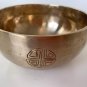 Hand Hammered Tibetan Meditation Singing Bowl 6 Inches and Satin Covered Cush...