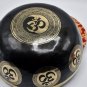 10 Inches Hindu Om &agrave;&yen;� Fine Carving Singing Bowl From Nepal-Meditation Bowlso...