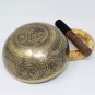 Lotus Leafs with Good Luck Mantra Carved from Outside and Special Star Mandal...