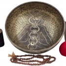 15 Inch 7 Chakar Healing Tibetan Bowls | Healing Meditation Yoga Bowl handmad...