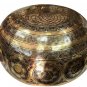 19 inch large singing bowl handmade in Nepal Tibetan singing bowl handmade in...