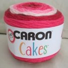 Caron Cakes Yarn Cherry Chip 80% Acrylic and 20% Wool  #4 - Medium Worsted Mixed