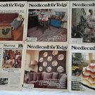Vintage Lot of 5 1979/1980's Needlecraft for Today Magazines Patterns Articles