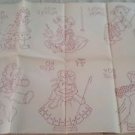 Vtg Artex Paint/Embroidery Transfer Pattern Iron On Bo Peep Jack Be Nimble 2035