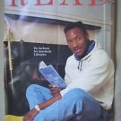 BO JACKSON READ 1990 ORIGINAL PROMO POSTER AMERICAS LIBRARY PSA BO KNOWS READING