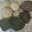Lot Shaker Society Virgin Wool 2 Ply 4 ounces Yarn Skeins Knit Crochet Crafts