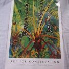 1992 Watercolor Growth Upon Growth by Ari Vanderschoot Art Poster Litho Print FE