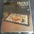 VINTAGE HOOK-IT DESIGNER LATCH HOOK RUG KIT VOGART CRAFTS Country Kitchen 20x27