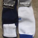 Vintage NOS Lot of 2 Admiral Knee High Soccer Socks Navy Royal Adult Mens 10-13