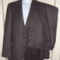 JOSEPH'S MENS 42 44 PINSTRIPED WINTER WOOL 2 PIECE SUIT UNION MADE IN THE USA