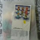 Herrschners Christmas Angels Ornaments Set of 16 Plastic Canvas Kit No. 1786