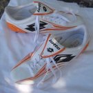 HTF Lotto Luca Toni Punto Flex Soccer Cleats Shoes Mens 9.5 M6768 Orange White